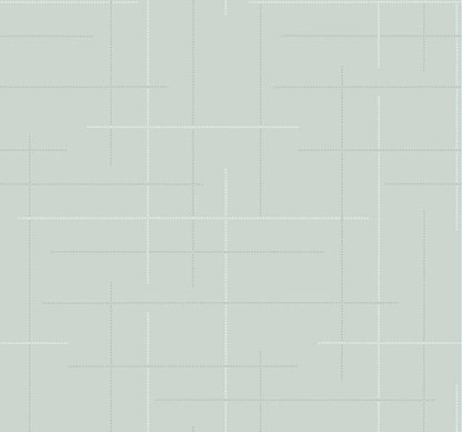 A-Street Prints Moderne Deco Wylie Wallpaper - Light Blue