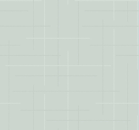 A-Street Prints Moderne Deco Wylie Wallpaper - Light Blue