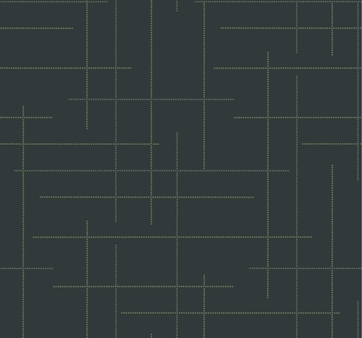 A-Street Prints Moderne Deco Wylie Wallpaper Sample - Teal