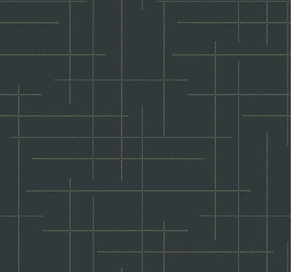 A-Street Prints Moderne Deco Wylie Wallpaper Sample - Teal