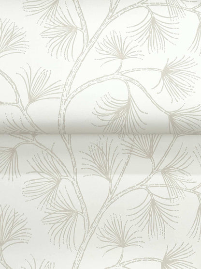 A-Street Prints Moderne Deco Kismine Wallpaper Sample - Beige