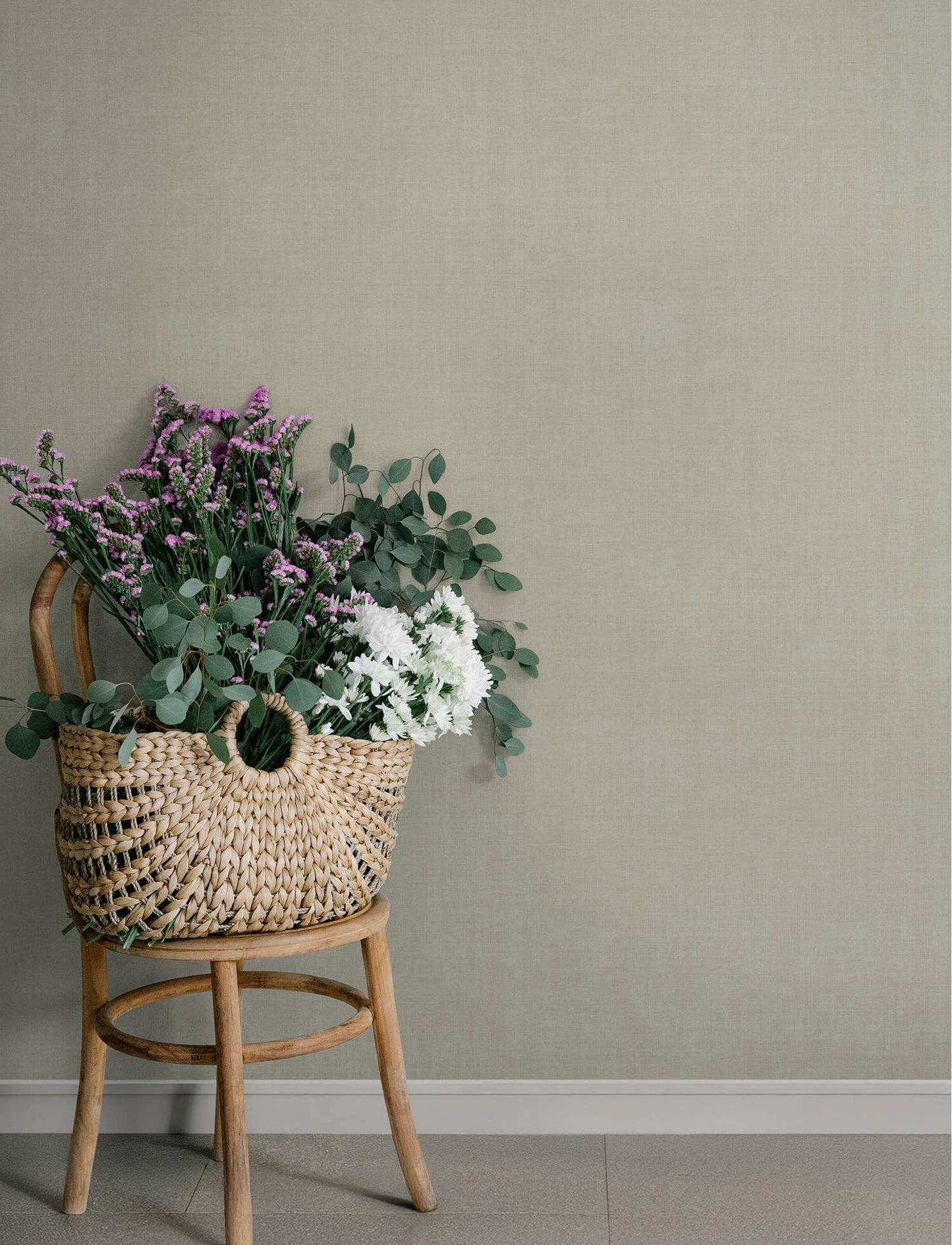 A-Street Prints Savanna Midolin Wallpaper Sample - Khaki