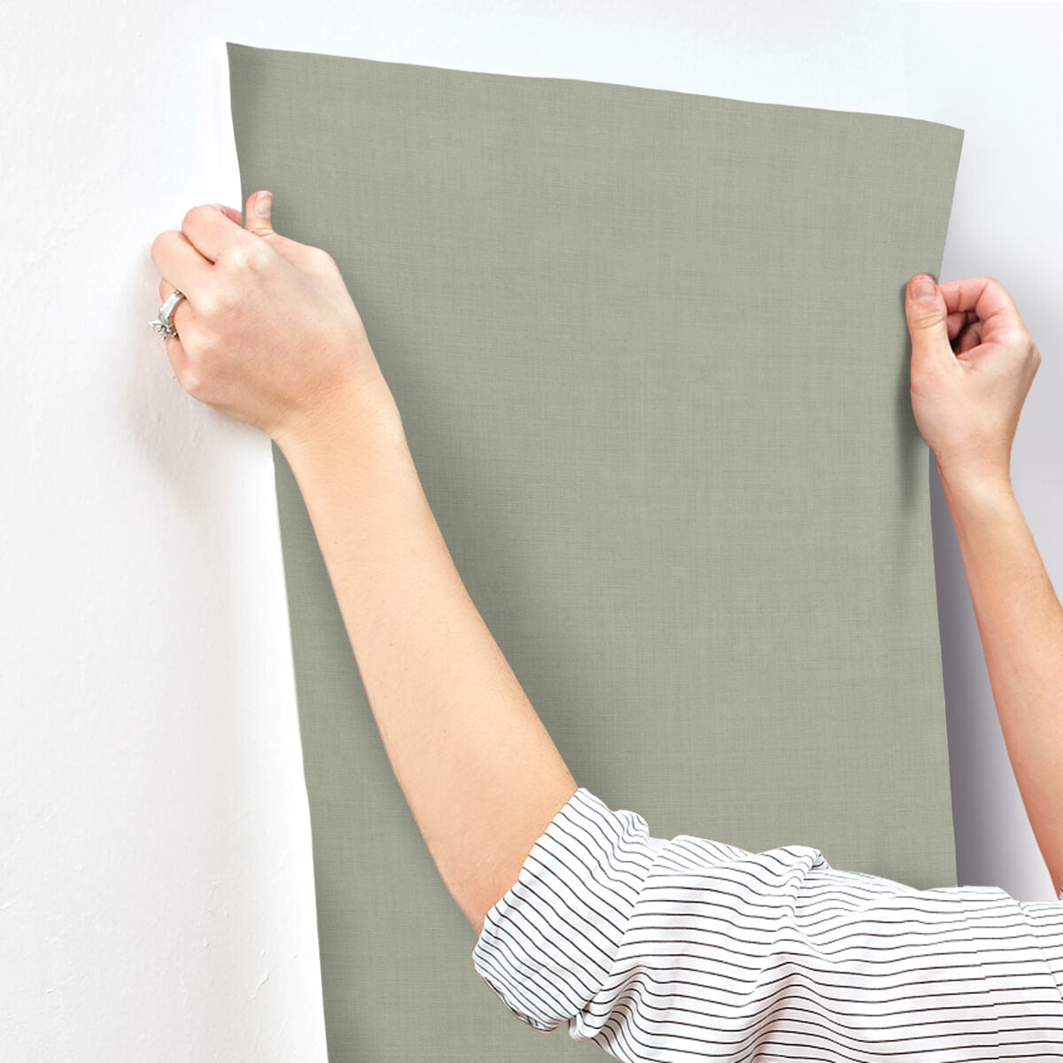 A-Street Prints Savanna Midolin Wallpaper Sample - Slate