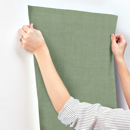 A-Street Prints Savanna Midolin Wallpaper - Moss