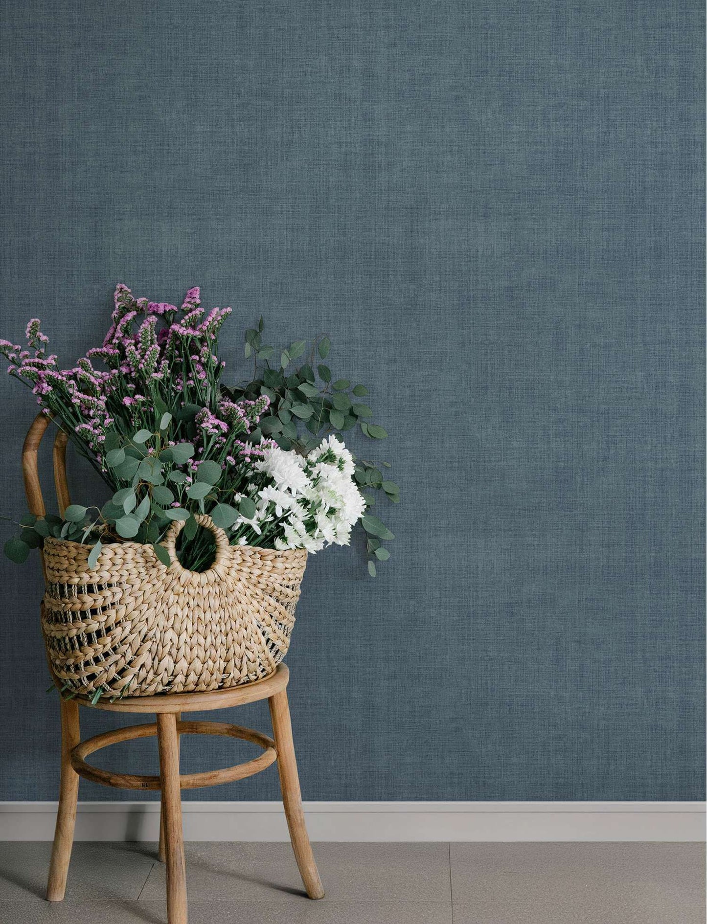 A-Street Prints Savanna Midolin Wallpaper - Blue
