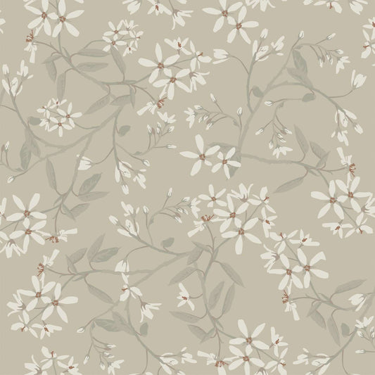 A-Street Prints Savanna Paradis Bouquet Wallpaper - Grey