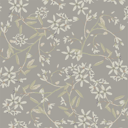 A-Street Prints Savanna Paradis Bouquet Wallpaper Sample - Slate