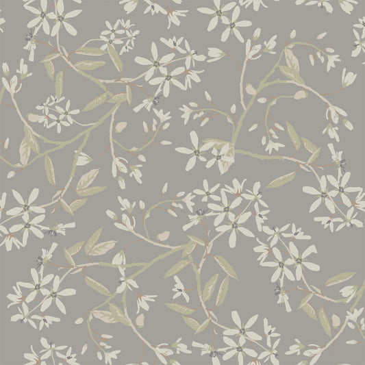 A-Street Prints Savanna Paradis Bouquet Wallpaper - Slate
