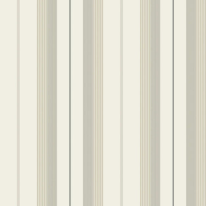 A-Street Prints Savanna Herrgard Stripe Wallpaper Sample - Neutral