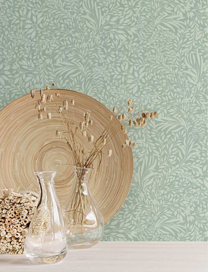 A-Street Prints Savanna Kristina Botanical Wallpaper - Teal