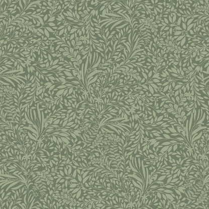 A-Street Prints Savanna Kristina Botanical Wallpaper Sample - Evergreen