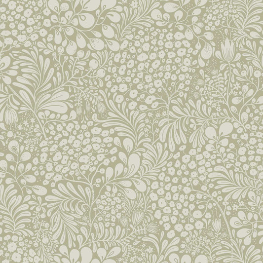 A-Street Prints Savanna Siv Botanical Wallpaper - Sage
