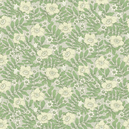 A-Street Prints Savanna Maggan Floral Wallpaper Sample - Jade