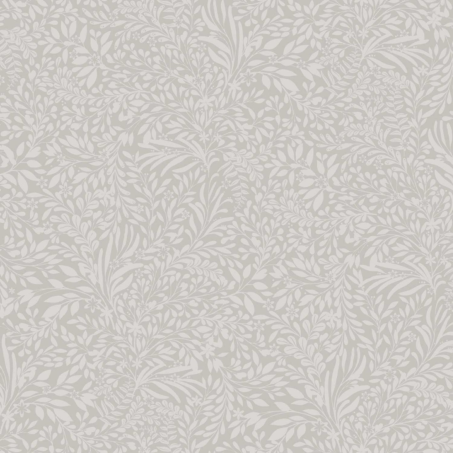 A-Street Prints Savanna Kristina Botanical Wallpaper Sample - Light Grey