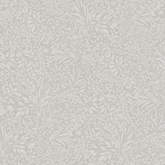 A-Street Prints Savanna Kristina Botanical Wallpaper - Light Grey