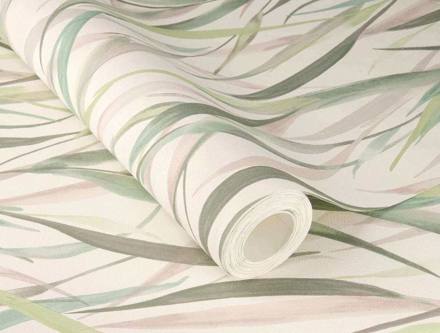 A-Street Prints Springhill Willoughby Wallpaper Sample - Green