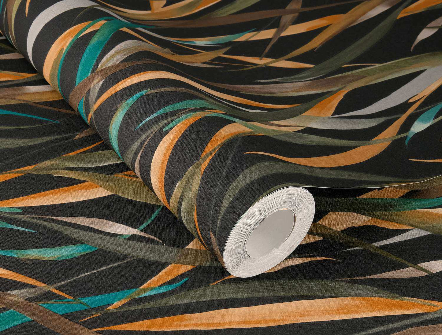 A-Street Prints Springhill Willoughby Wallpaper Sample - Black