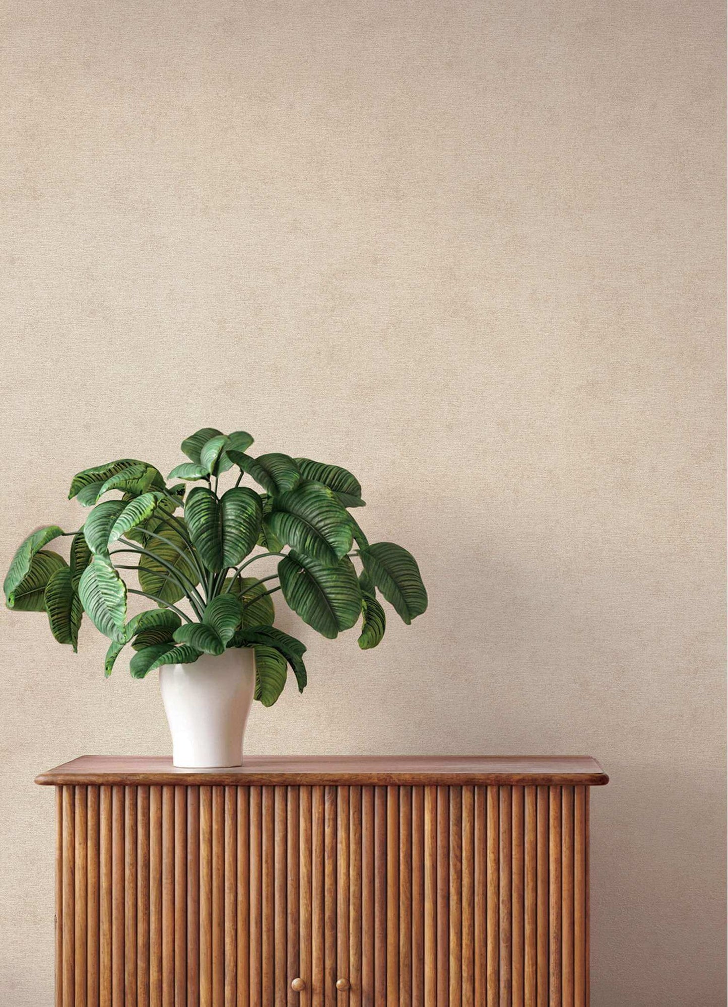 A-Street Prints Springhill Cullen Faux Linen Wallpaper - Mauve