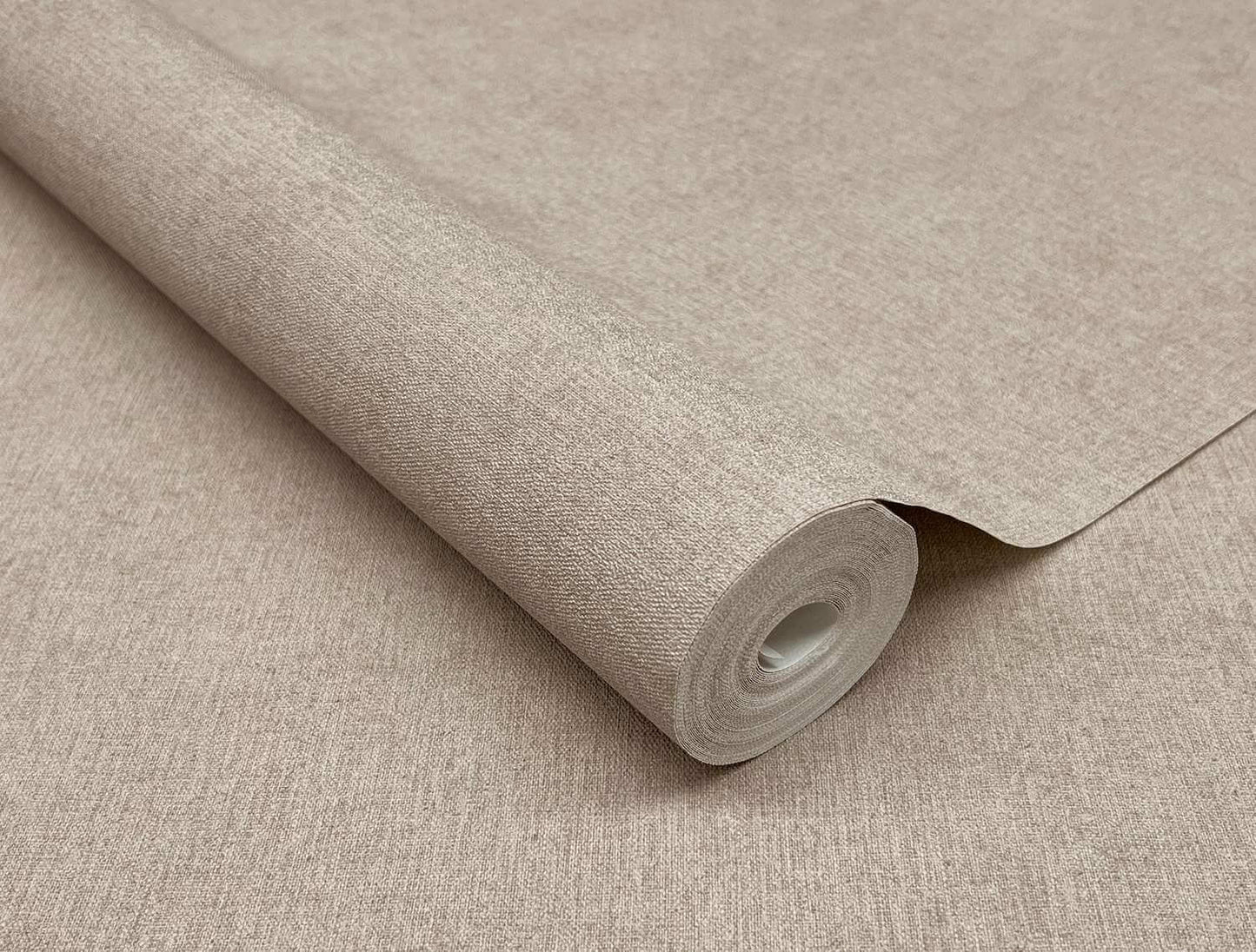 A-Street Prints Springhill Cullen Faux Linen Wallpaper - Light Brown