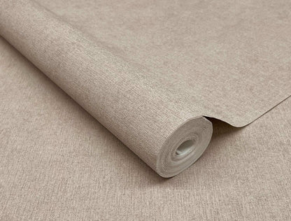 A-Street Prints Springhill Cullen Faux Linen Wallpaper - Light Brown