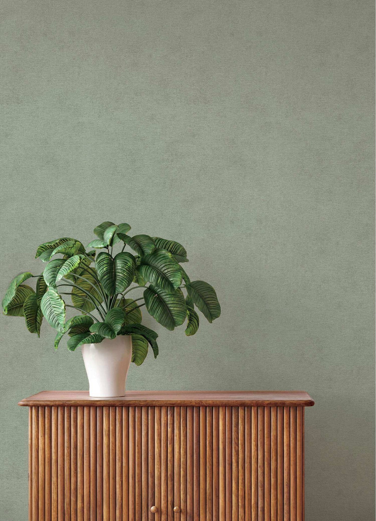 A-Street Prints Springhill Cullen Faux Linen Wallpaper - Sage