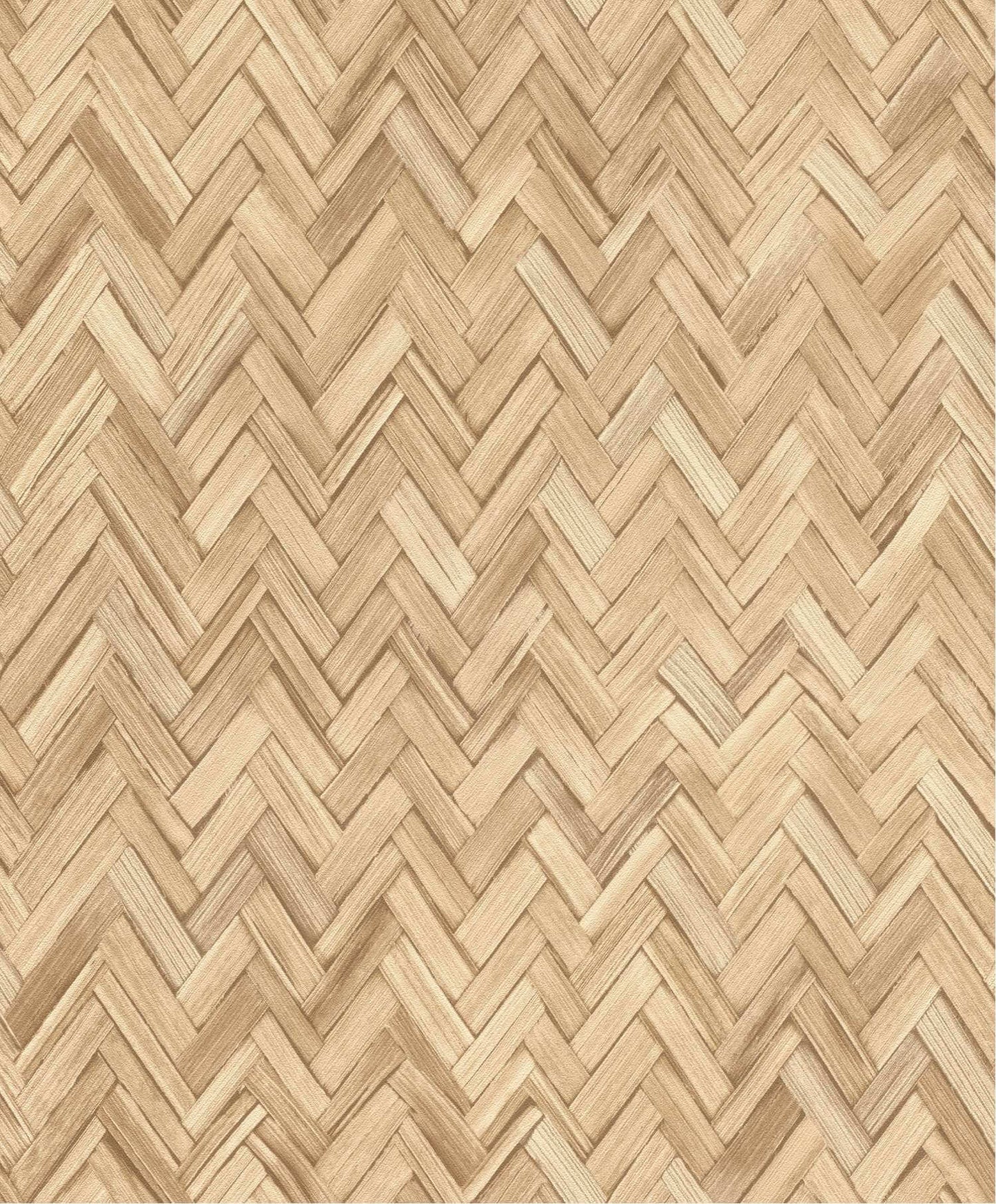 A-Street Prints Springhill Ellery Herringbone Wallpaper - Wheat