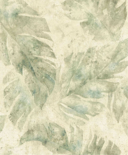 A-Street Prints Springhill Sanne Palm Wallpaper Sample - Green