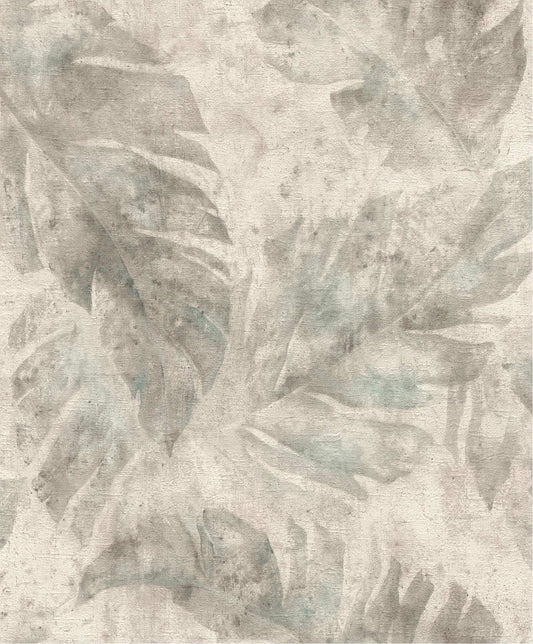 A-Street Prints Springhill Sanne Palm Wallpaper - Grey