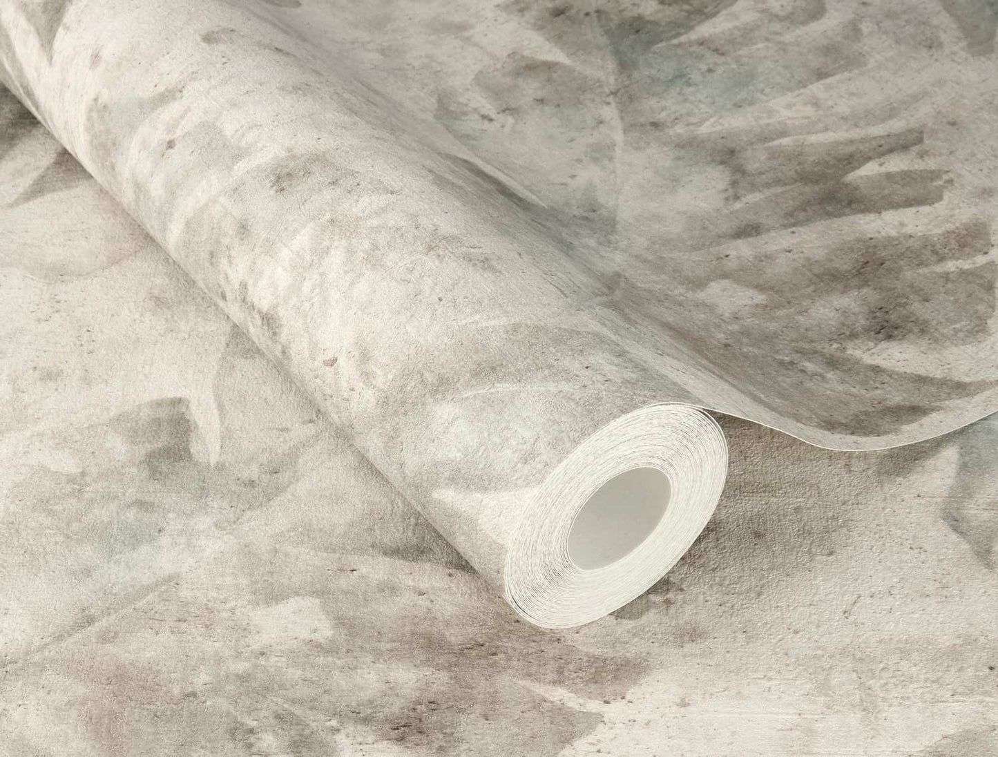 A-Street Prints Springhill Sanne Palm Wallpaper Sample - Grey