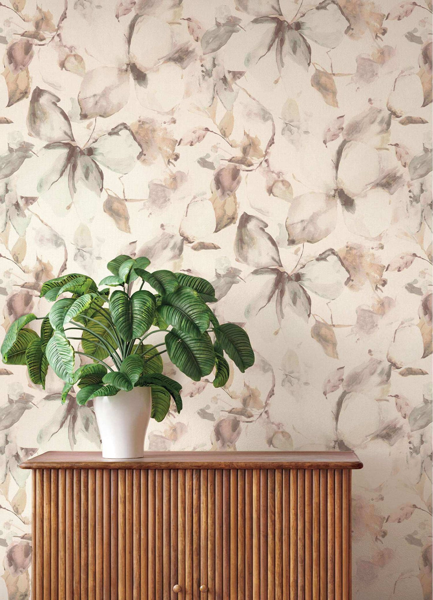 A-Street Prints Springhill Liliana Floral Wallpaper Sample - Neutral