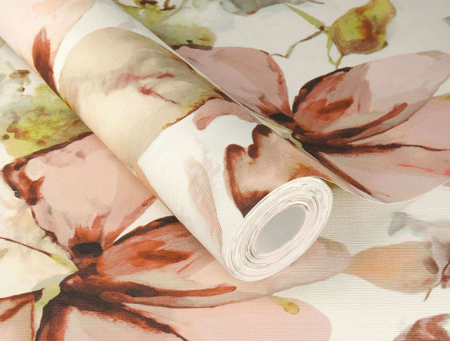 A-Street Prints Springhill Liliana Floral Wallpaper Sample - Pink