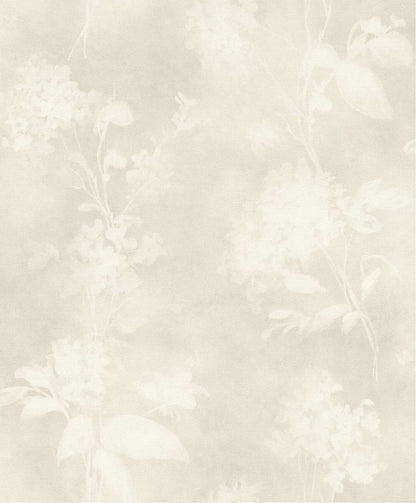 A-Street Prints Springhill Izara Wallpaper Sample - Light Grey