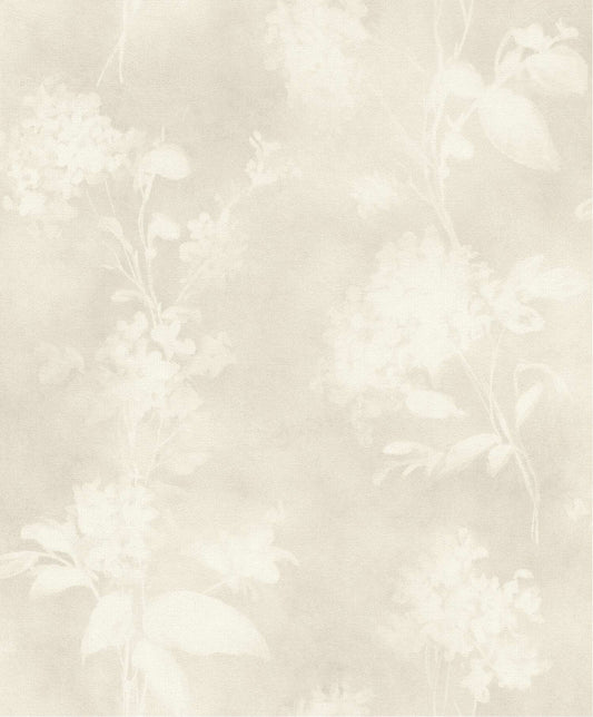 A-Street Prints Springhill Izara Wallpaper - Light Grey