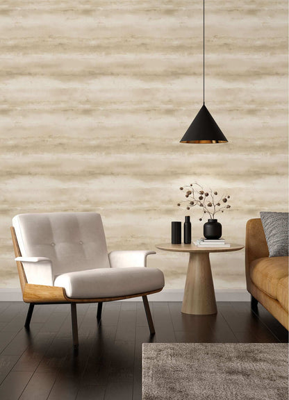 A-Street Prints Springhill Ayla Abstract Wallpaper - Neutral