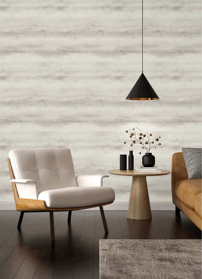 A-Street Prints Springhill Ayla Abstract Wallpaper - Grey