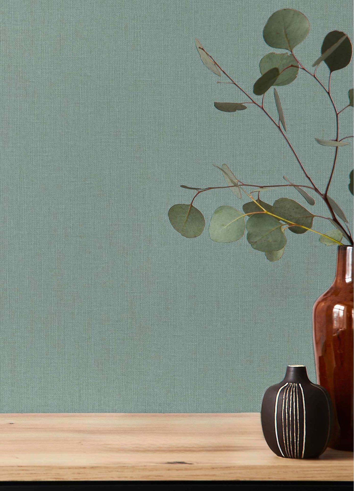 A-Street Prints Springhill Naim Wallpaper - Aqua