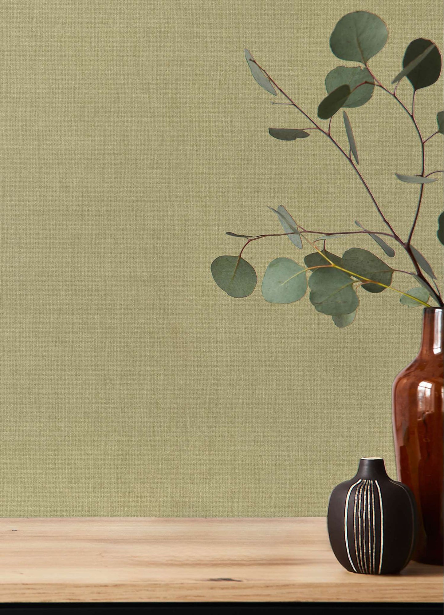 A-Street Prints Springhill Naim Wallpaper - Olive
