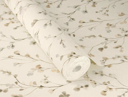 A-Street Prints Springhill Romy Wallpaper Sample - Neutral