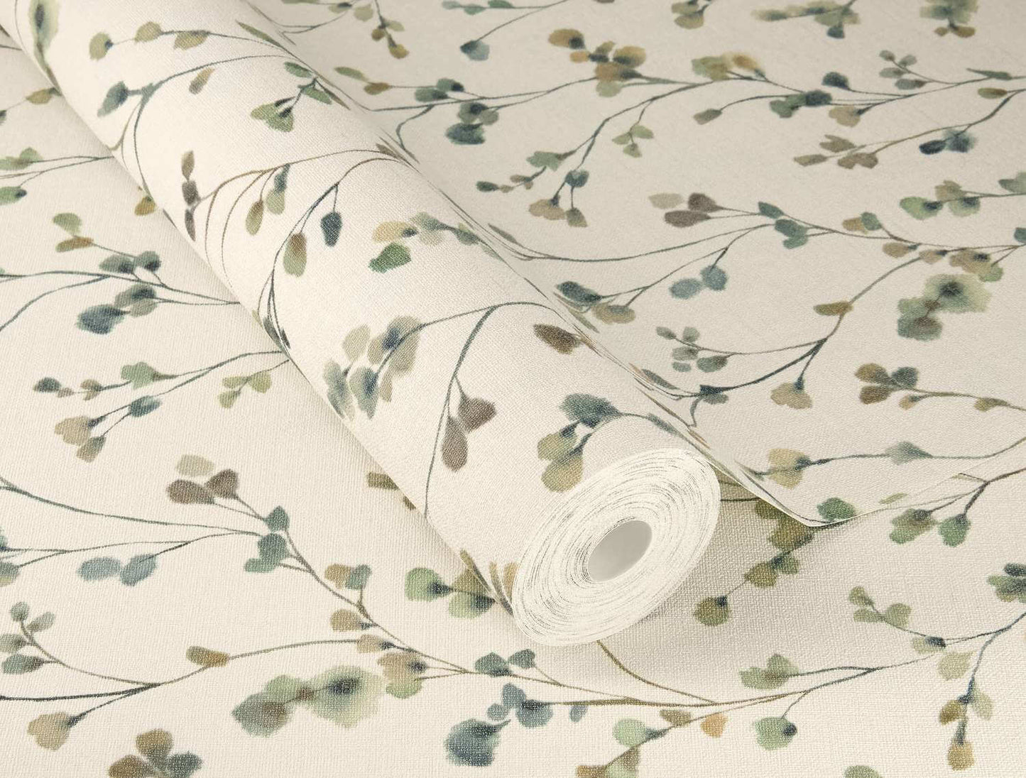 A-Street Prints Springhill Romy Wallpaper Sample - Forest