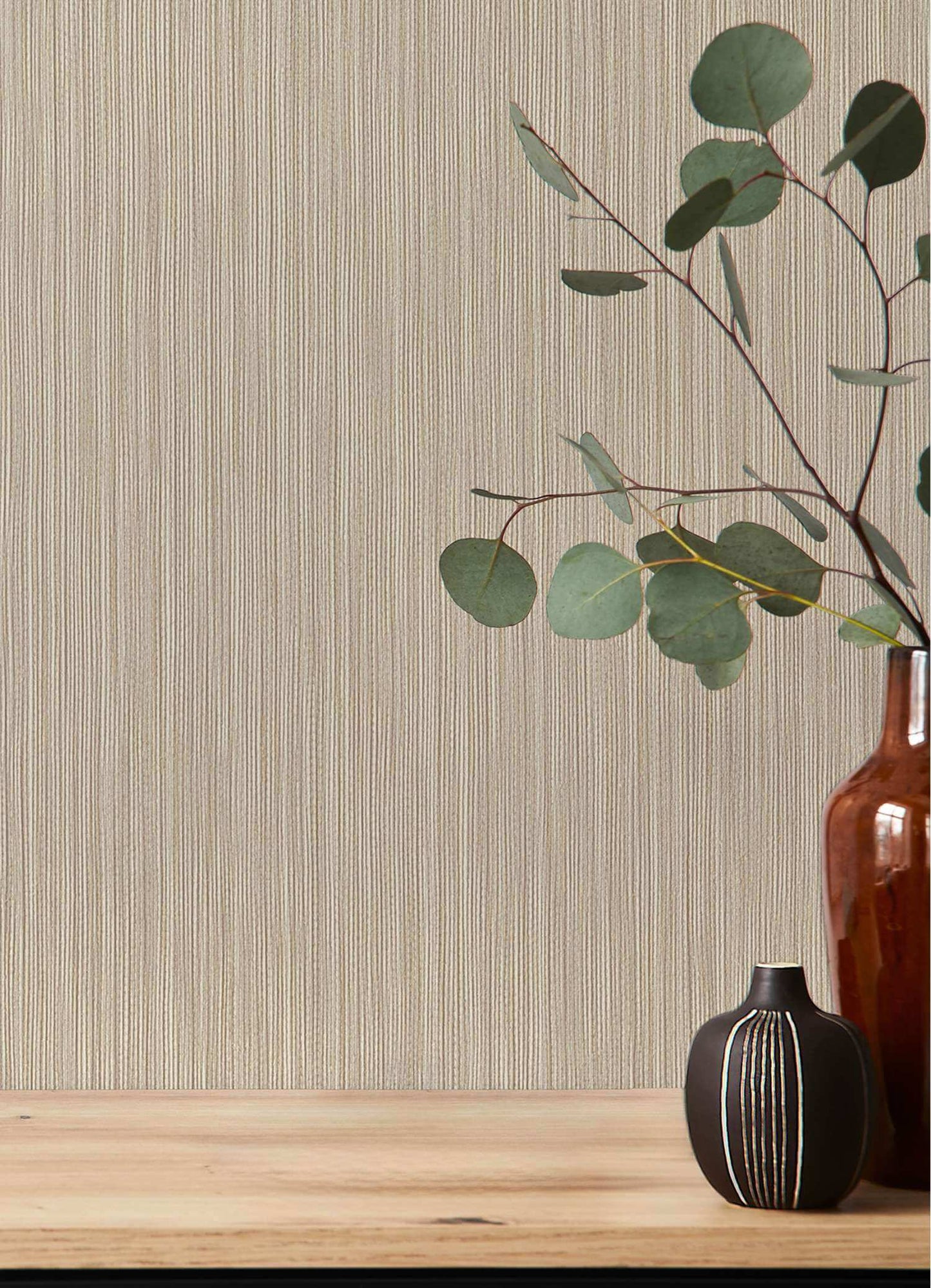 A-Street Prints Springhill Ewan Wallpaper - Beige