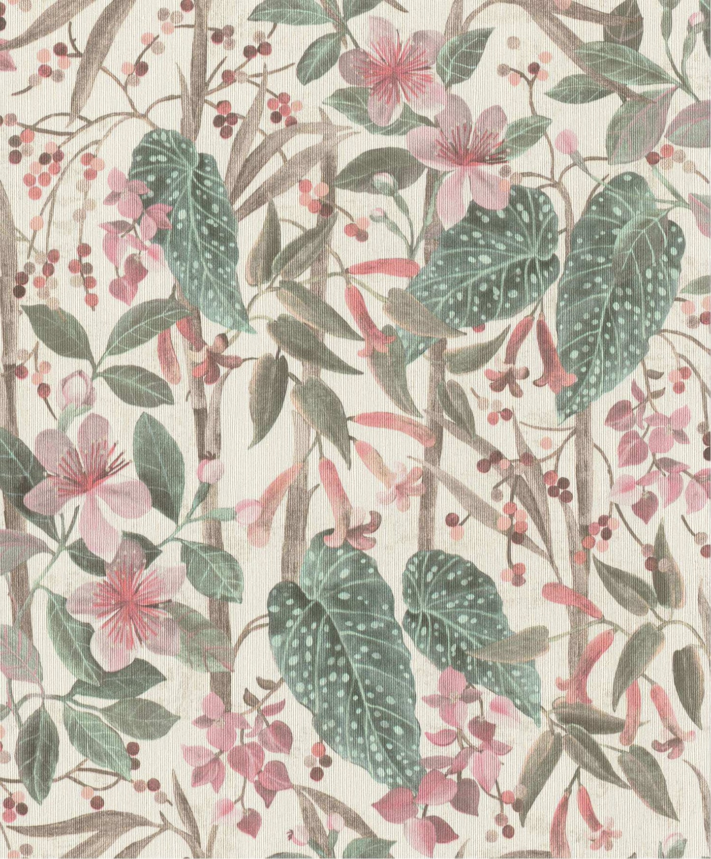 A-Street Prints Springhill Kalina Floral Wallpaper - Teal