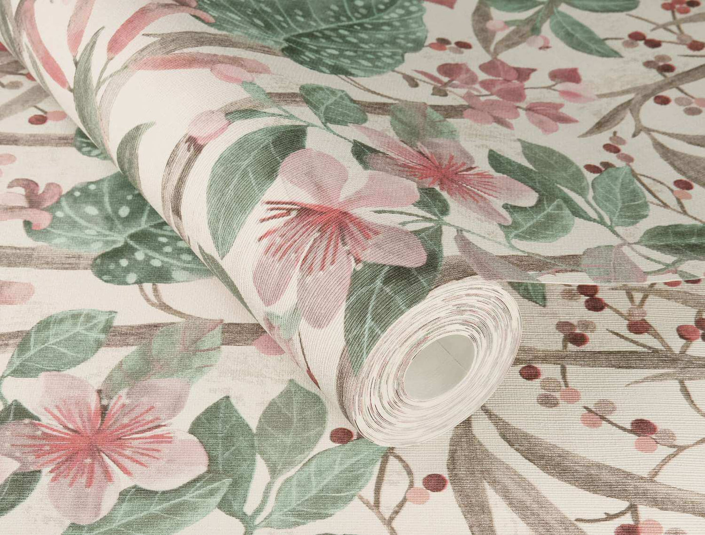 A-Street Prints Springhill Kalina Floral Wallpaper - Teal