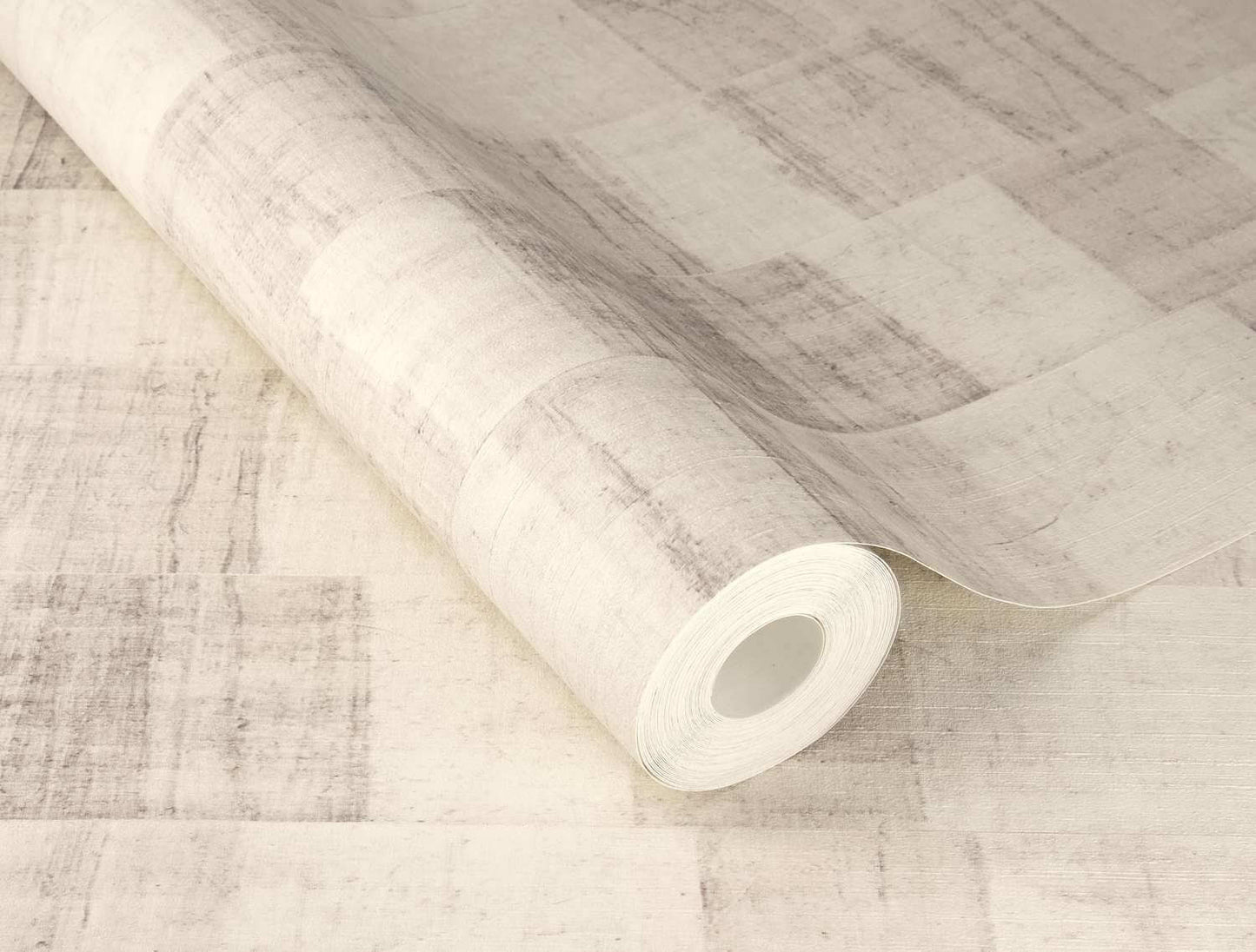 A-Street Prints Springhill Ivo Block Wallpaper Sample - Grey