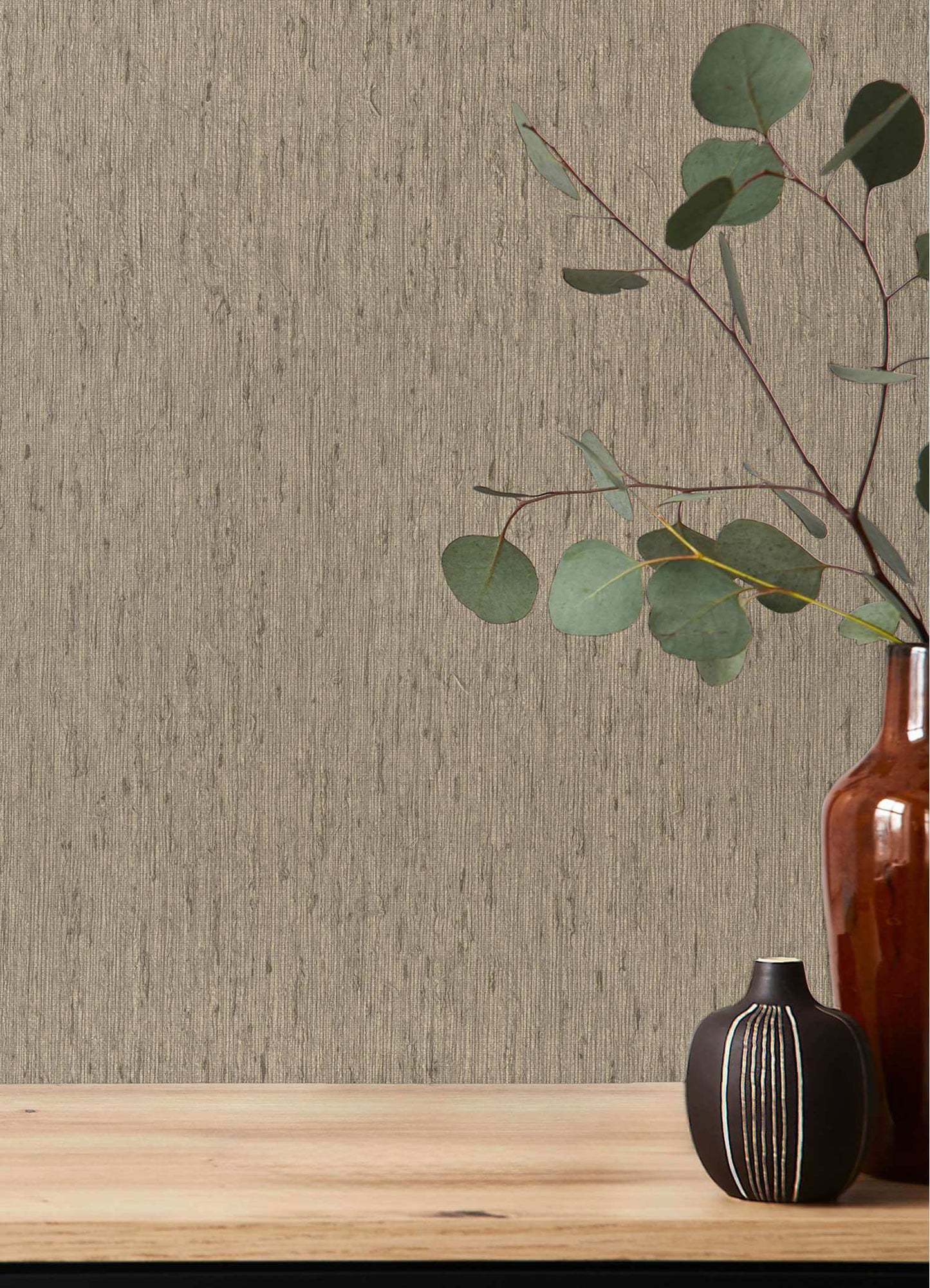 A-Street Prints Springhill Roison Birch Bark Wallpaper Sample - Dove