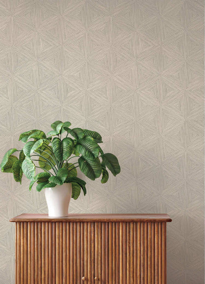 A-Street Prints Springhill Anara Wallpaper - Grey