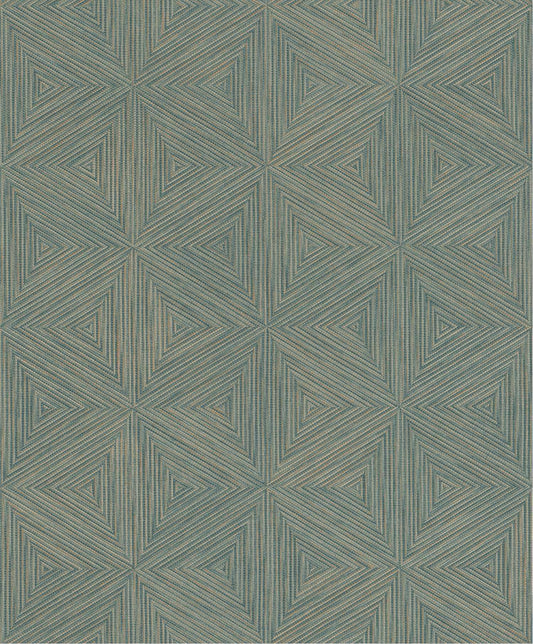 A-Street Prints Springhill Anara Wallpaper - Teal