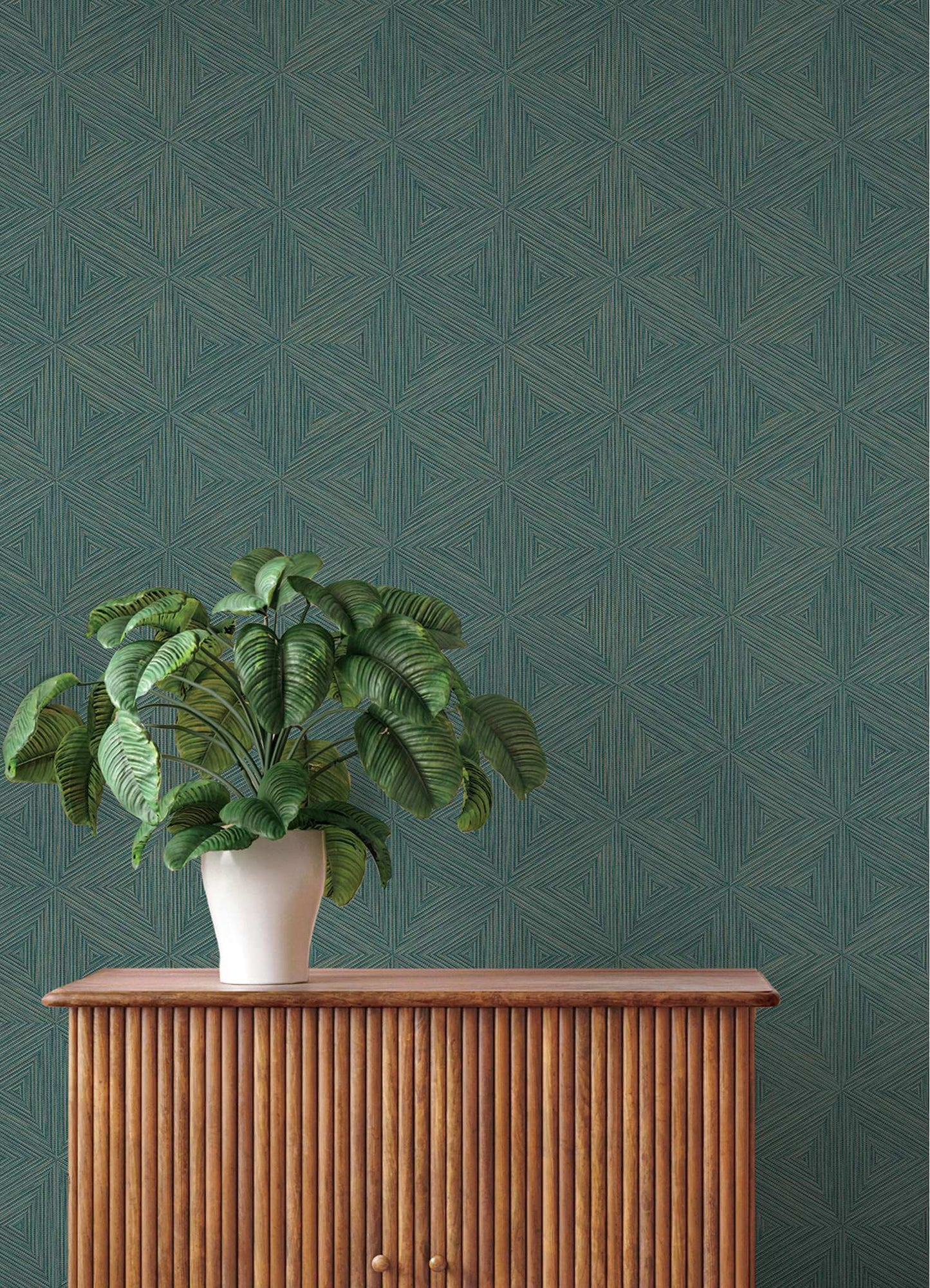 A-Street Prints Springhill Anara Wallpaper - Teal