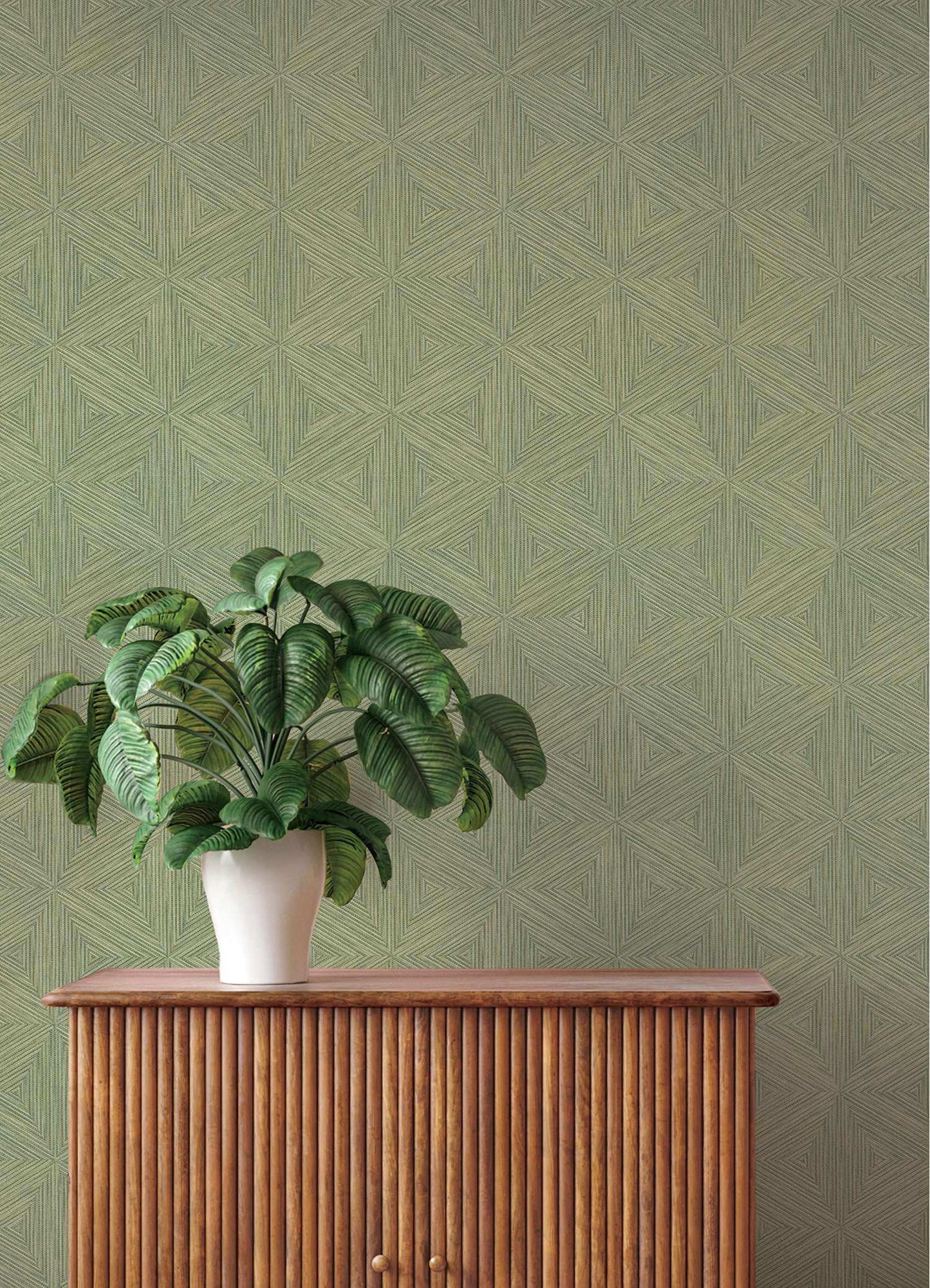 A-Street Prints Springhill Anara Wallpaper - Green