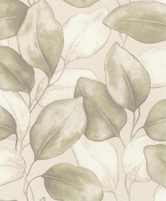 A-Street Prints Springhill Evanthe Vine Wallpaper - Sage
