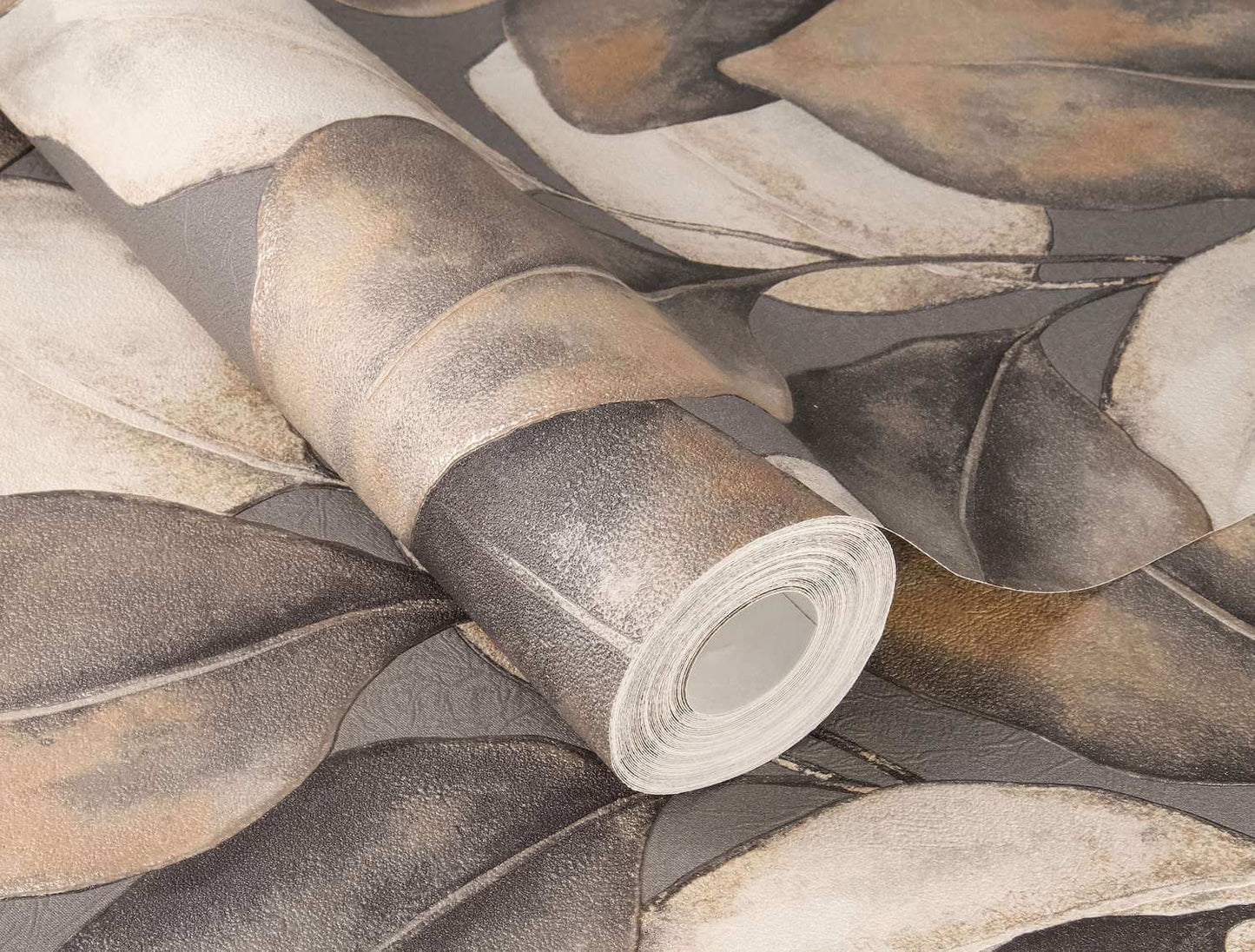 A-Street Prints Springhill Evanthe Vine Wallpaper - Charcoal